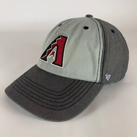 Arizona Diamondbacks MLB Gray 47 Brand Franchise Fitted Hat Mens XL - Picture 1 of 5